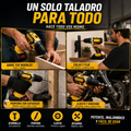 [PROMO] Taladro Inalambrico Industrial - 2 baterías + maletín + accesorios 🔥
